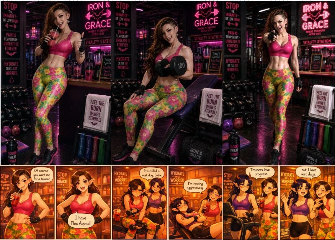 Sable Nightwell | Vampire Fitness Guru
