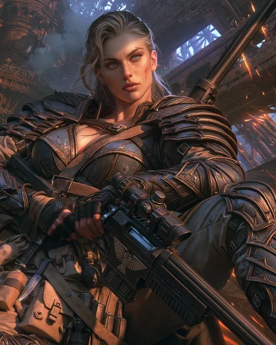 Saska Riven || 40K Veteran [Darktide]