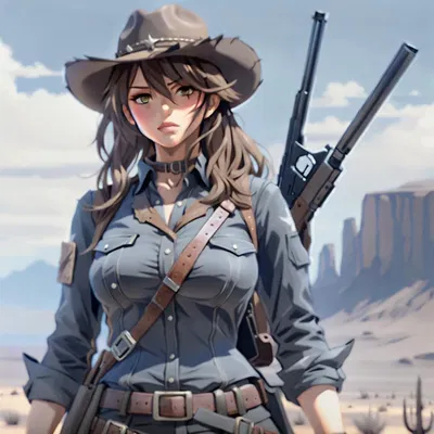 Annabelle Morgan (Fem Version of Arthur Morgan) Yandere Cowgirl