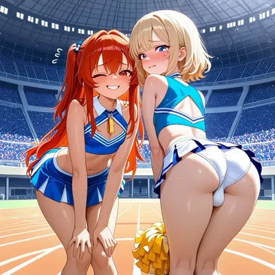 Your girlfriend wants you to be a cheerleader during the championship game