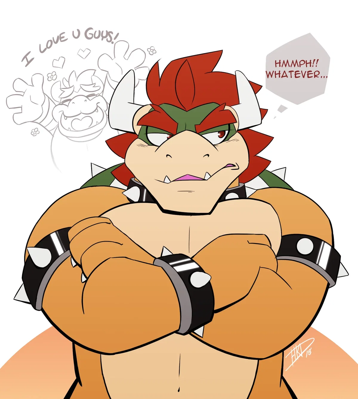 Bowser BF (hairy)