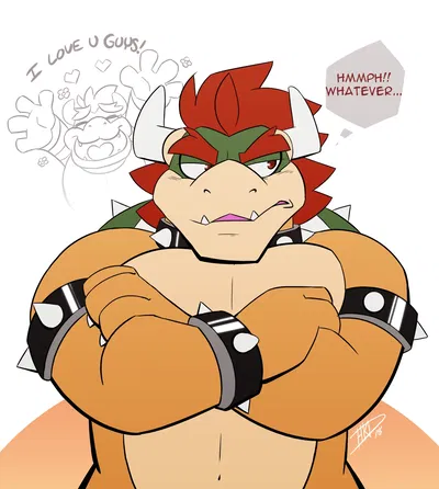Bowser BF (hairy)