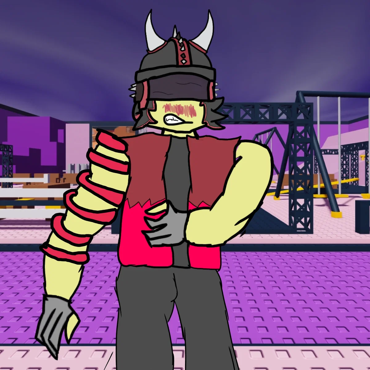 Speedster ||| The Battle Bricks! Mini-Boss flustered.