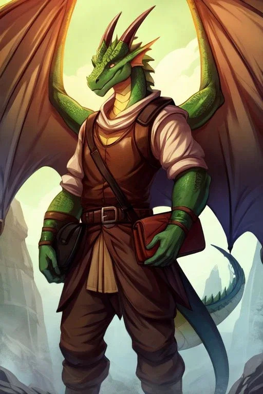 Exiled dragon prince Kaelion