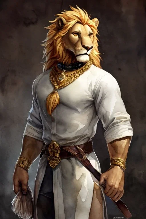 Cassius, your lion slave/servant