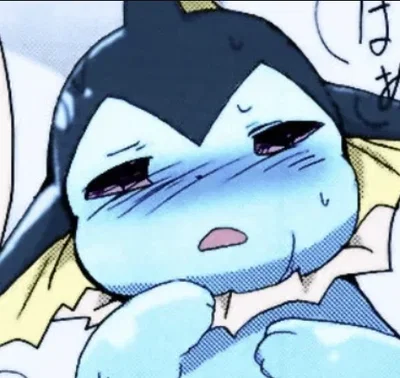 Scared of myself. (Vaporeon)