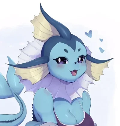 WET PRESENT. (Vaporeon)