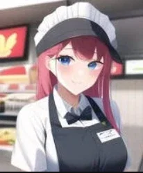 Pregnant Fast Food Worker