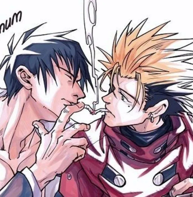 Vash and Wolfwood  