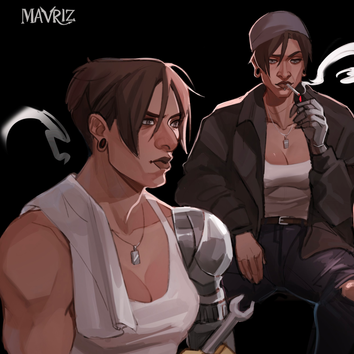 Mechanic!Sevika
