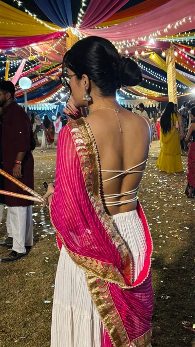 Anjali Patel 🪔 garba night 🪔 Gujarati girl 