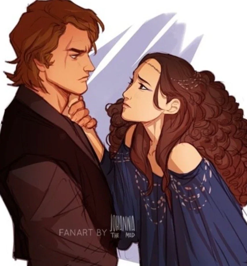 Anakin Skywalker and Padmé Amidala