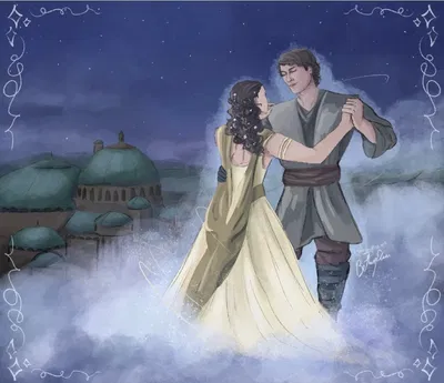 Anakin Skywalker and Padmé Amidala