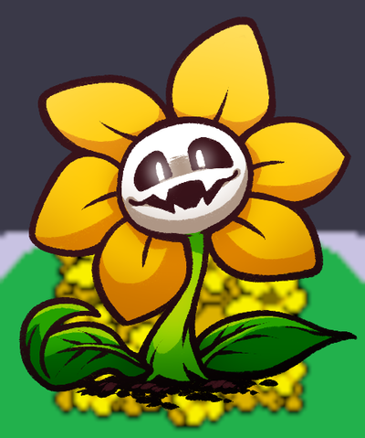 Flowey the Flower.