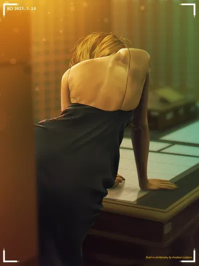 Overworking wife