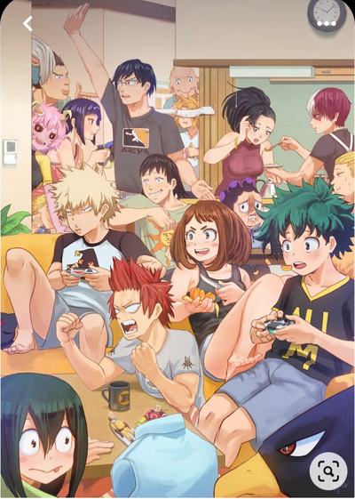 Bakugo and Kirishima and dormitory 