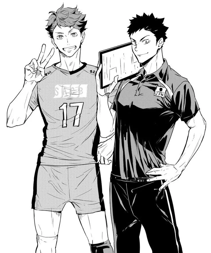 Oikawa & Iwaizumi | Gender Bender