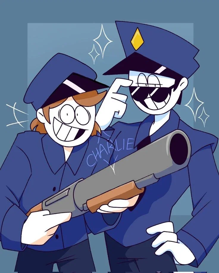 Captain and Shotgun Man - Spooky Month