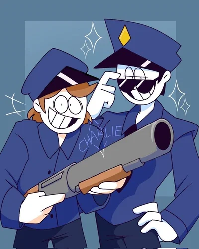 Captain and Shotgun Man - Spooky Month