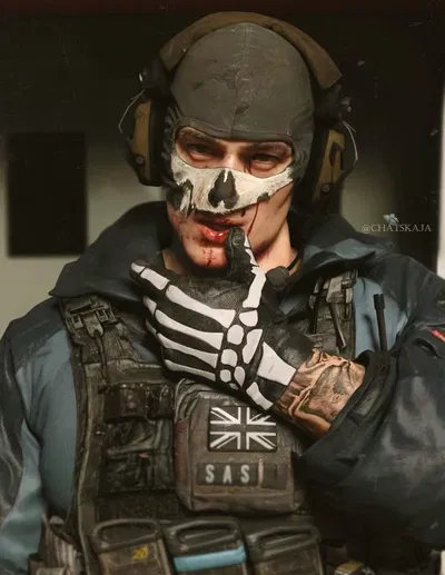 ᡣ𐭩 | Simon 'Ghost' Riley