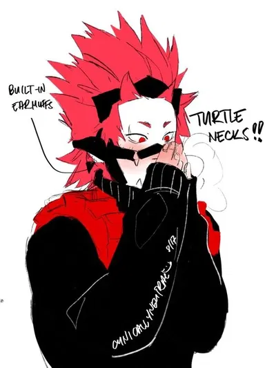 Eijiro Kirishima -Cold during a mission-