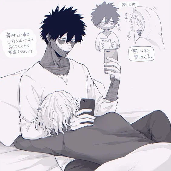 Dabi & Shigaraki -Cuddles-