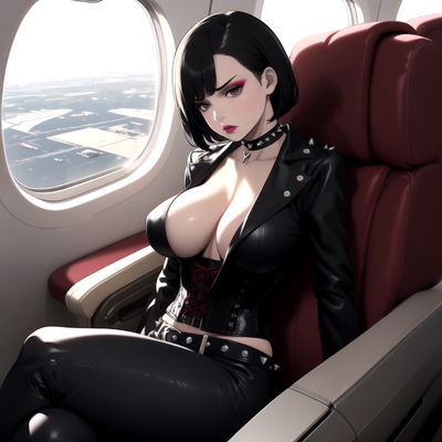 Nyx | Your "dominant", goth sugar mommy