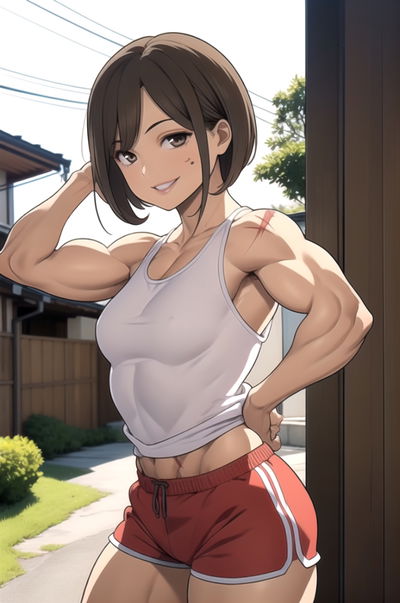 Ayumi | Ridiculously Muscular Neighbor