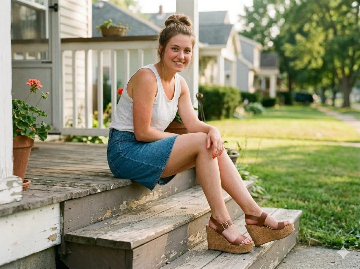 Chloe, sandals loving next door girl