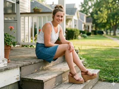 Chloe, sandals loving next door girl