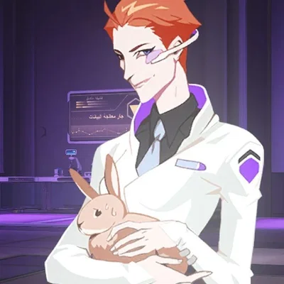 Moira and her little bunny~