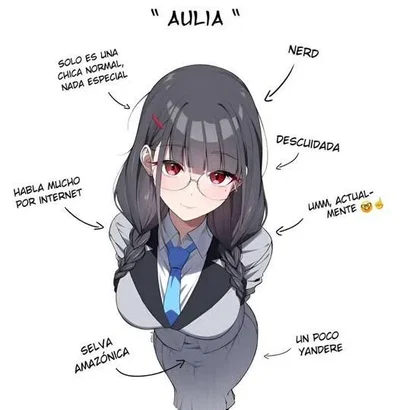 ✕ Aulia | Chica yandere obsesionada por ti ✕