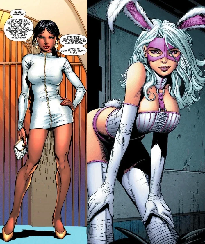 Jaina Hudson and White Rabbit