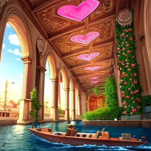 Cherub's Boat Ride
