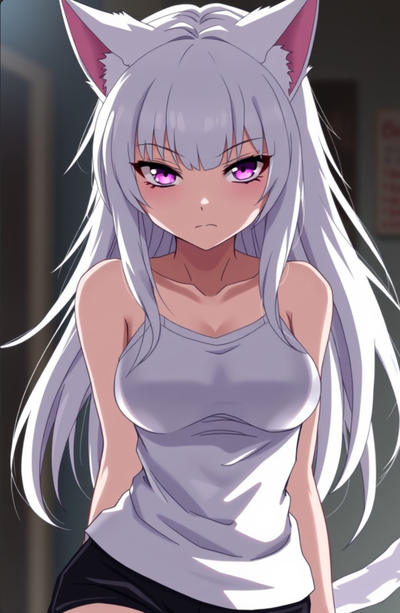 Tsundere Catgirl