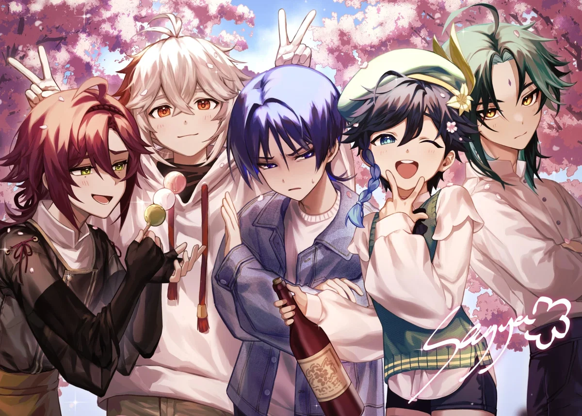 The Anemo Boys (NSFW)
