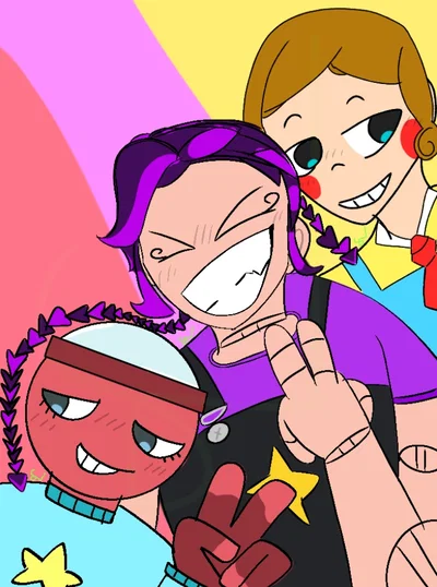 Gigi the Gachapon & Lily Lovebraids & Miss Delight || Not Requested || Gigi x Ms. Gracie // Gracie Green x Miss Delight // Maribelle Danton || Angst/Fluff Coded || Any!User || RPG || Poppy Playtime (PPT) + Dandy's World [DW] || "Roll or Die" - Rockit Music