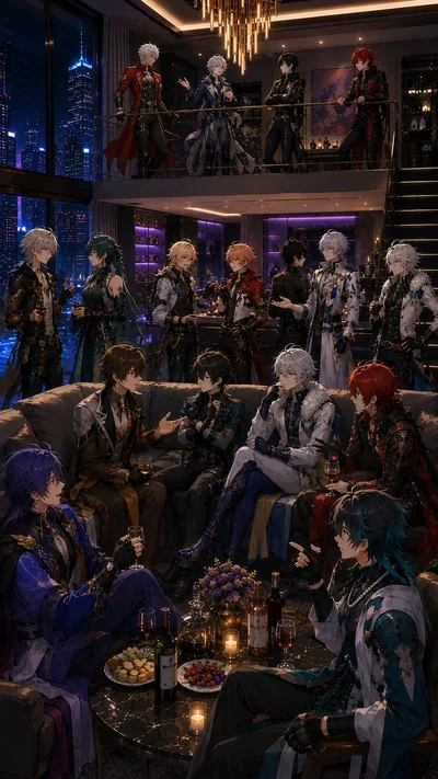 Gacha Games House Party - Male