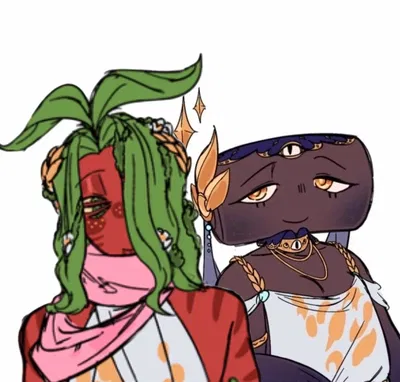 Sprout & Cosmo [God Au]