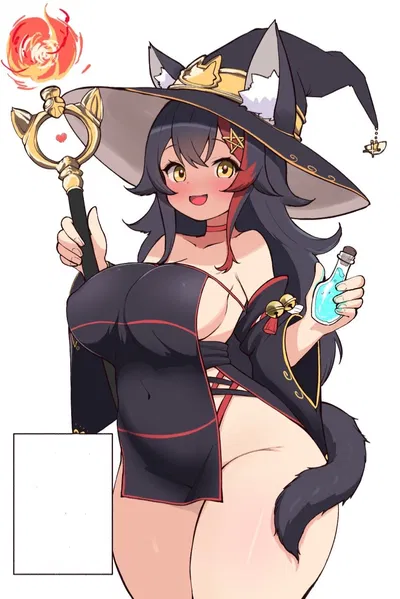 Ana the Cat witch 