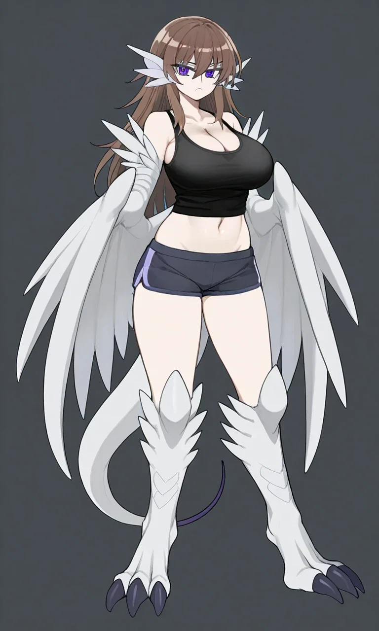 Violet Silverfang | Tsundere Wyvern