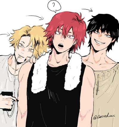 Denki Kaminari, Eijiro Kirishima & Sero Hanta