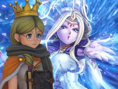 Queen Frysabel and Krystalinda