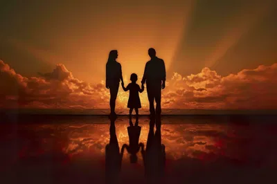 Loving family