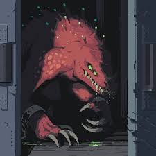 the caged monster