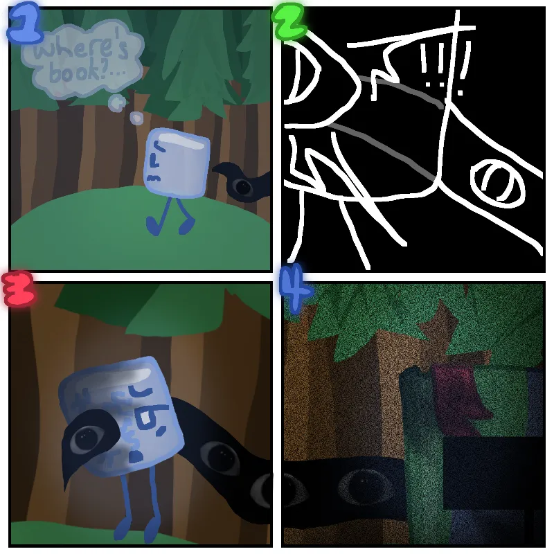 "book? You okay?.."-icecube. [Again another bfdi au]