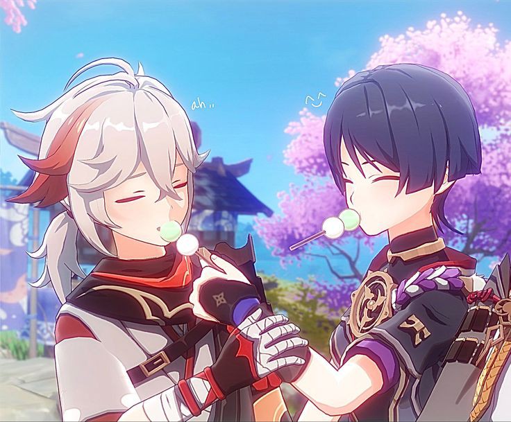 Kazuha and scara