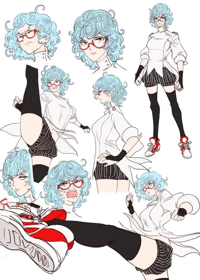 Female Ghiaccio (Try calm her nerves)