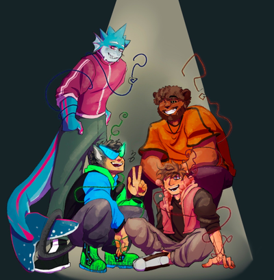 Silly guys in an apocalypse