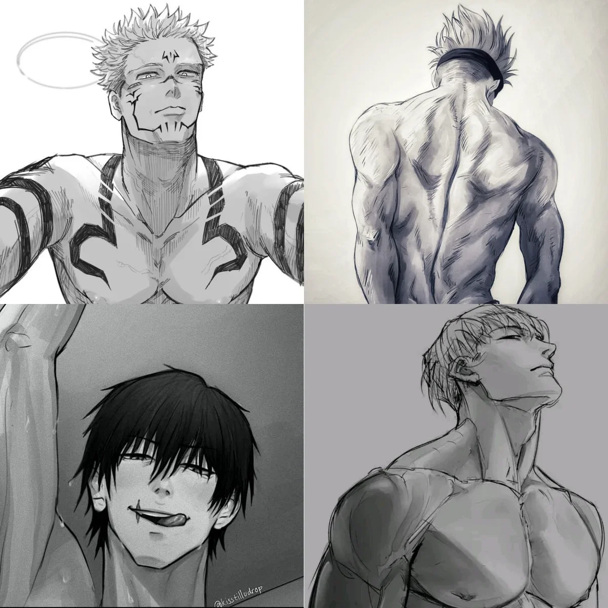 Gojo, Nanami, Sukuna & Toji - Birthday Surprise